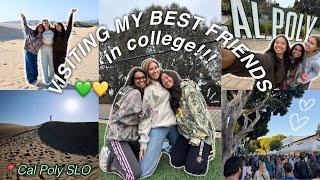 VISITING MY BEST FRIENDS AT THEIR COLLEGE | Cal Poly SLO