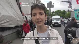 İstanbul'da bir semt pazarı: Gündem seçim