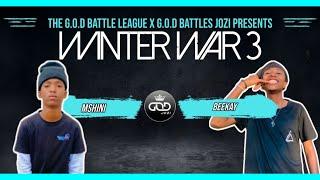 Mshini VS Beekay (Full Battle) | The G.O.D Battle League