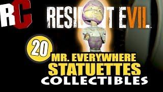 Resident Evil 7 - All 20 Mr. Everywhere Statue Locations (Mr. Nowhere Achievement / Trophy)