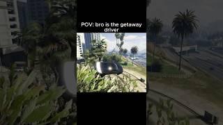 Never letting bro drive again #shorts #gta5 #gtastunts