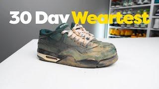 I beat up the Jordan 4 Nigel for 30 Day Straight