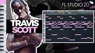 HOW TO MAKE A TRAVIS SCOTT TYPE BEAT FROM SCRATCH | FL Studio 20 | Travis Scott Tutorial