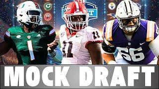 2025 NFL Mock Draft with Trades!!! | A NEW #1 OVERALL PICK!