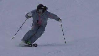 Projected skiing in Cortina 2016