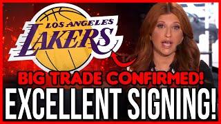 CONFIRMED NOW! LAKERS SIGN STAR PLAYER! TODAY’S LAKERS NEWS