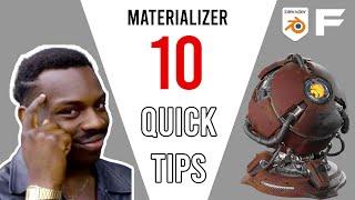 Fluent Materializer - 10 Tips I Use All The Time (Blender Addon)