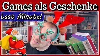  GAMES als WEIHNACHTSGESCHENKE | Auf den letzten Drücker