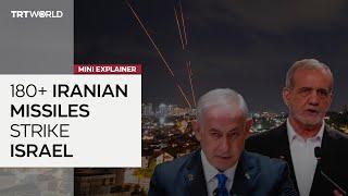 180+ Iranian missiles strike Israel