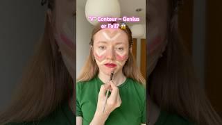 “V” Contour – Genius or Fail?  #beauty #makeup