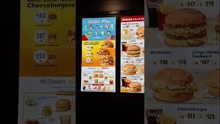 Mcdonald menu pricelist in the Philippines#awesome