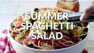 How to make: SUMMER SPAGHETTI SALAD