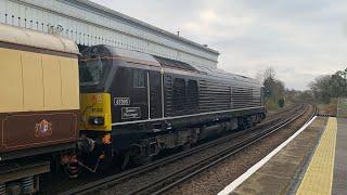 67 005 “Queens messenger” thrashing out of whitstable with some tones