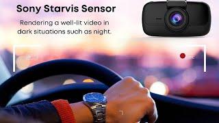 myGEKOgear Orbit 960 4k UHD Dash Cam, 3840x2160P, Sony STARVIS, Night Vision, Mobile App