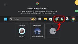 How to create shortcut for multiple Chrome users