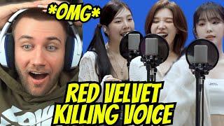 WHO ARE THEY?! RED VELVET Killing Voice Live Performance - REACTION