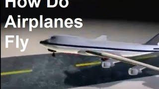 How do airplanes fly (Animated physics)