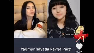 HAYAT VE YAĞMUR CANLI YAYINDA TARTIŞTILAR!!!!