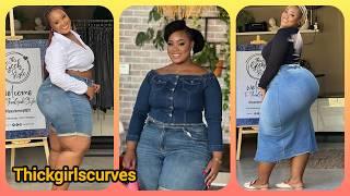 Sahara theshowstopper | plus size South African beauty, curvy queen, fashion model in bikini