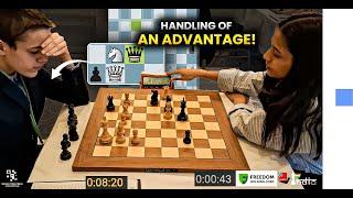 Finek Vaclav vs Divya Deshmukh | Masterful endgame play! | Prague Chess Challengers 2025