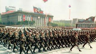 North Korea Military Parade April 25, 1992 (KCTV Live)