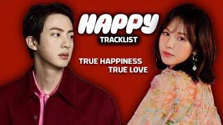 Jin 'HAPPY' Album Tracklist, Wendy of Red Velvet! | BTS 방탄소년단 2024