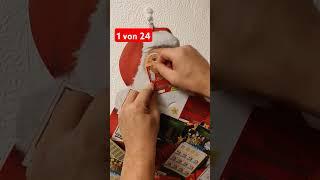 BomBom Adventskalender 1 von 24 #rubbellos #weihnachten