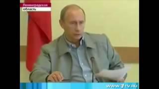 Ручку верните. Путин разносит всех в Пикалево