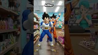 Goku RESCUES a BUNNY!