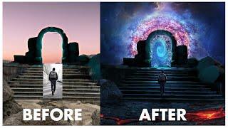 Photoshop | How to create Magical Portal Effect | Photoshop Manipulation Tutorial