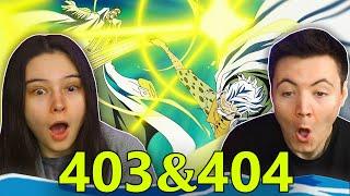 RAYLEIGH VS KIZARU  One Piece Ep 403 & 404 REACTION & REVIEW