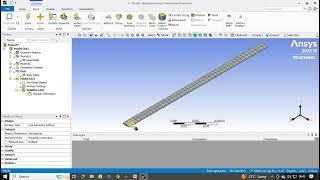 Modal Analysis of Cantilever Beam Using Ansys Workbench