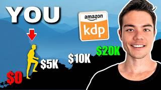 How to GROW Your Amazon KDP Business (From $0 to $20k+ Per Month)