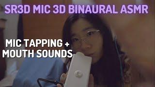 #1 Binaural SR3D ASMR Ear to Ear Positive Affirmations, Mic Triggers Tapping, and Mouth Sounds