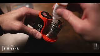 How to set up the Smoke B fog maschin by Lensgo