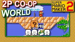 2P Co-op Speedrun! - Super Mario Maker 2 - #2PCOOP