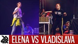 ELENA & SKILLER vs VLADISLAVA & REEPS ONE | Dance Battle To The Beatbox 2017 | TOP 8 | WBC X FPDC