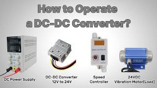 DC-DC Boost Converter to Step Up DC Voltage from 12V to 24V