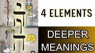 Tarot and the 4 Elements  (A Mystic's Interpretation)