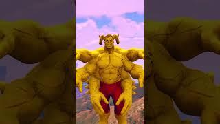 FRANKLIN Growing BIGGEST LAVA HULK in GTA 5 #shorts #gta5 #atgamer #gta5videos