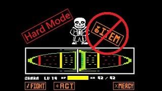 Undertale - Sans Fight Hard Mode Simulator (Fan-made) NO ITEM COMPLETE