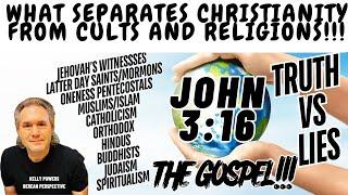 Pop Quiz! Do You Know What 2 Words Separates Christianity from Cults and World Religions?