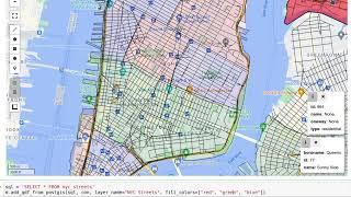 Using leafmap with PostGIS database