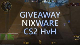 HvH in CS2 with Nixware.cc | Sub Giveaway