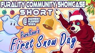 PureKoor's First Snow Day || Midwest Furfest 2023's Furality Community Showcase