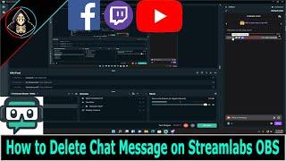 How to Delete A Chat Message on Streamlabs OBS