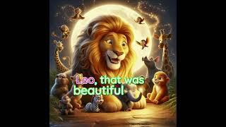 Leo the Lion Who Loved Lullabies #kidsstory #lion #friends #shortstory