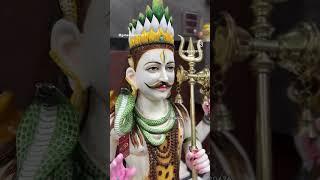 Marble Shiva Statue - Big Size Lord Shiva Statue for temple - Marble Statue of Lord Shiva for home