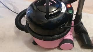 numatic hetty het160-11  vacuum cleaner  first  look  and power up 2018