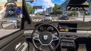 2021 Dacia Sandero Stepway - Euro Truck Simulator 2 [Steering Wheel Gameplay]